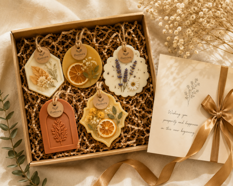 Set quà tặng khai trương, tân gia Flamora Atelier